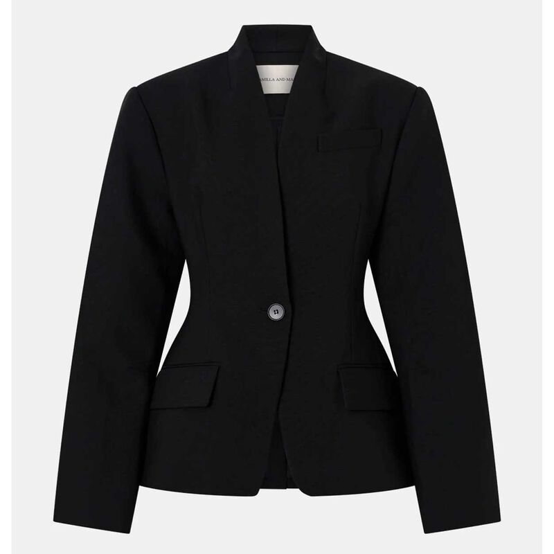 Camilla and Marc Tala Fitted Collarless Blazer image number 2